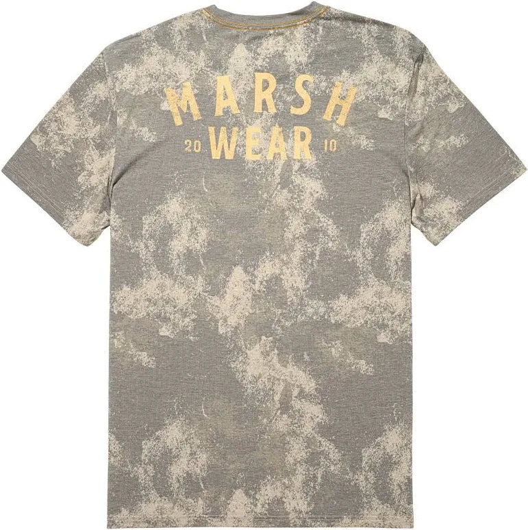 Marsh Wear Stackhouse Hagood T-Shirt, Rock Overland Camo