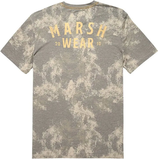 Marsh Wear Stackhouse Hagood T-Shirt, Rock Overland Camo