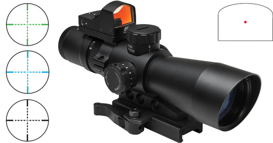 NcSTAR USS Gen II 3-9x42mm Scope with Micro Red Dot