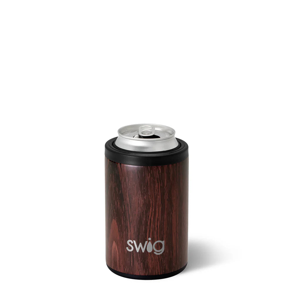 Swig Can + Bottle Cooler 12oz, BOURBON BARREL