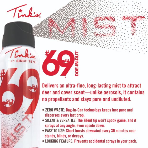 Tink's® #69 Doe-In-Rut® Hot Shot® Mist - 3 oz.