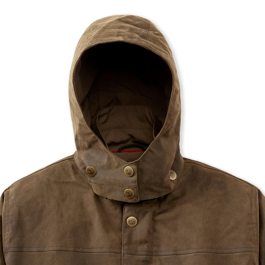 The Sporting Gent Baeron Waxed Jacket, Rustic Olive