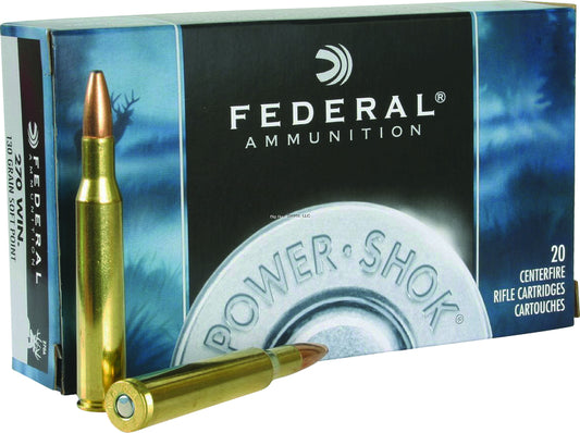 Federal 270A Power-Shok Rifle Ammo 270 WIN