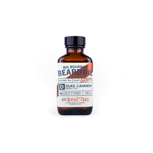 Duke Cannon Big Bourbon Beard Oil, Oak Barrel