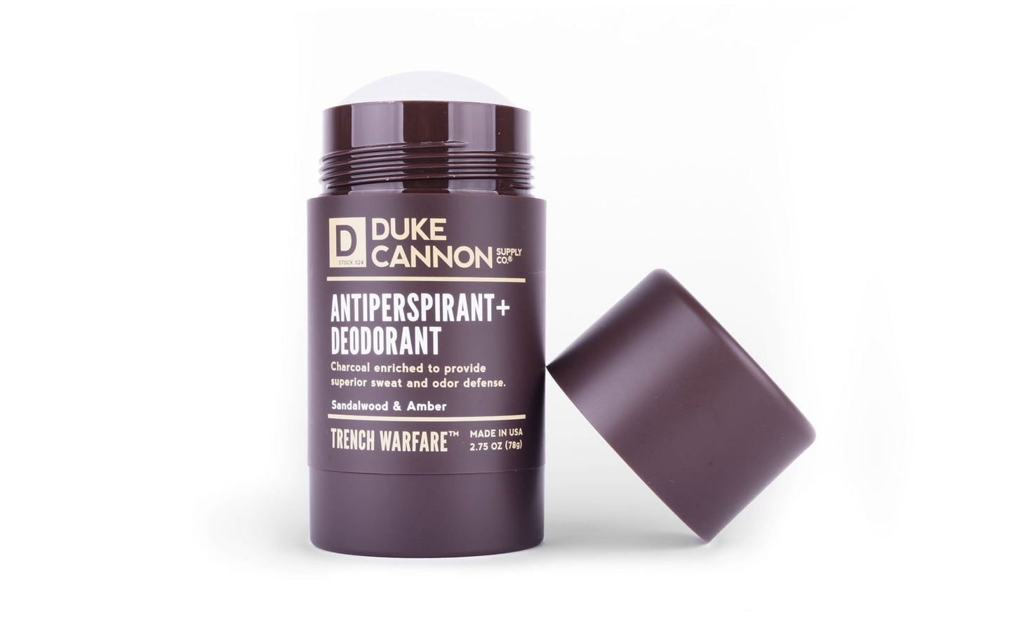 Duke Cannon Antiperspirant + Deodorant Sandalwood & Amber
