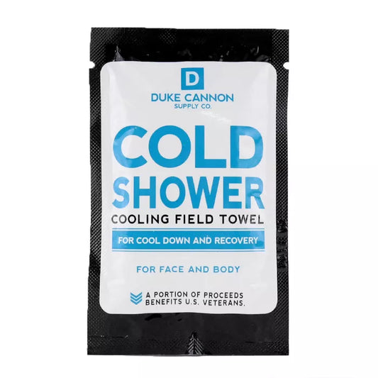 Cold Shower Cooling Field Towels, Face and Body WIpes