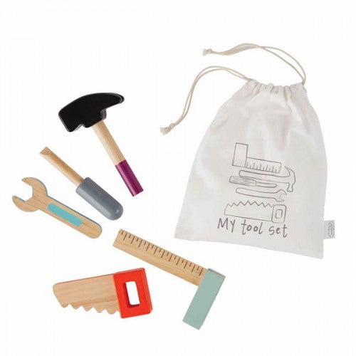 Wood Tool Play Set