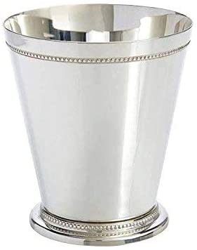 Mint Julep Vase in Gift Box (food safe) - Lacquered Silver-Plated Brass