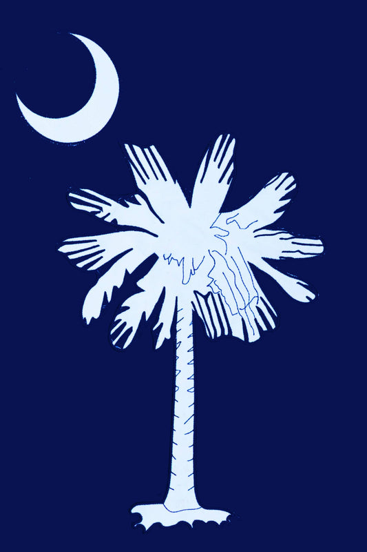 Applique Palmetto Flag