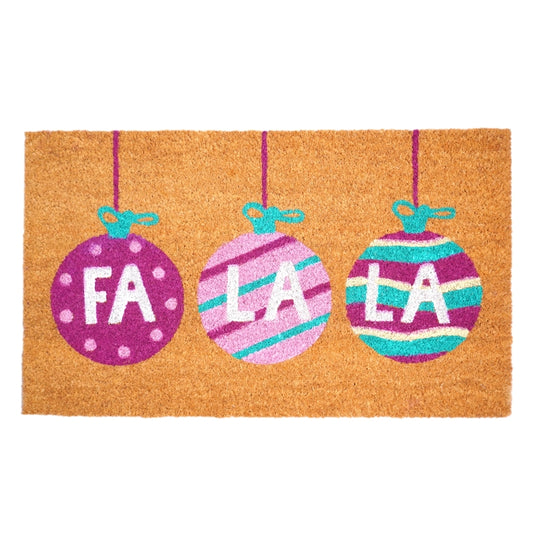 Christmas Fa La La Doormat