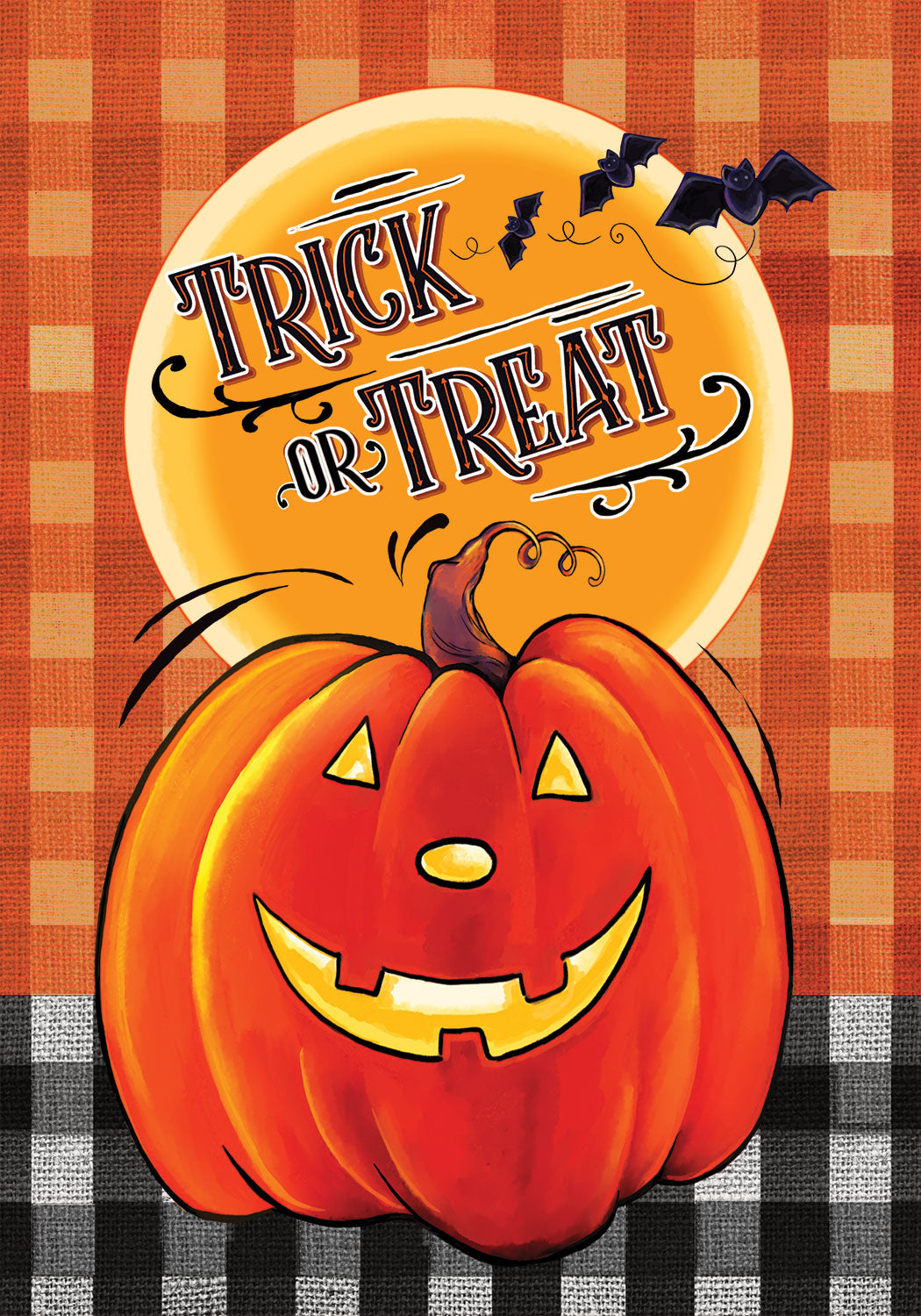 Trick or Treat Garden Flag