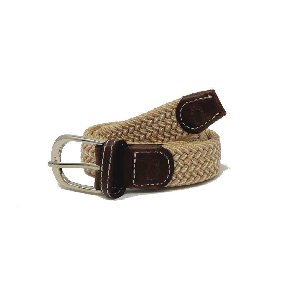 Roostas The Lil' Sanibel Kid's Herringbone Woven Stretch Belt
