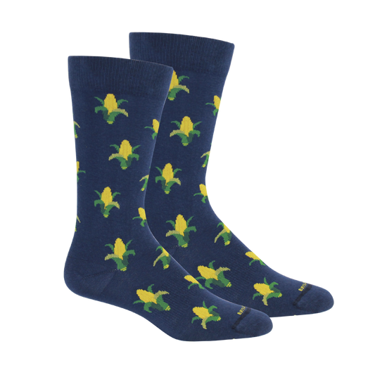 Brown Dog Hosiery Maize Insignia Blue