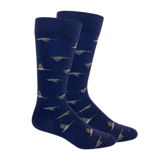 Brown Dog Hosiery Mallard-Insignia Blue