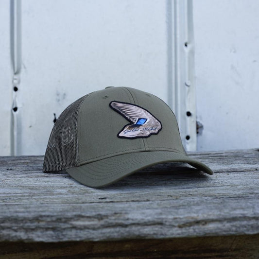East Coast Waterfowl All Moss Green Mallard Wing Patch