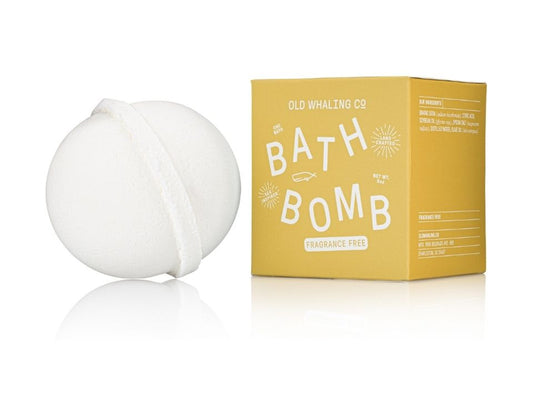 Old Whaling Co Fragrance Free Bath Bomb