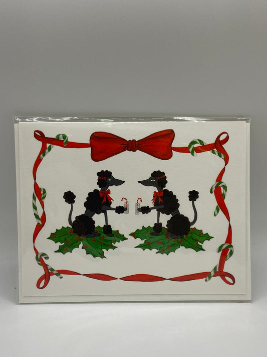 Willa Heart Candy & Cane Greeting Card