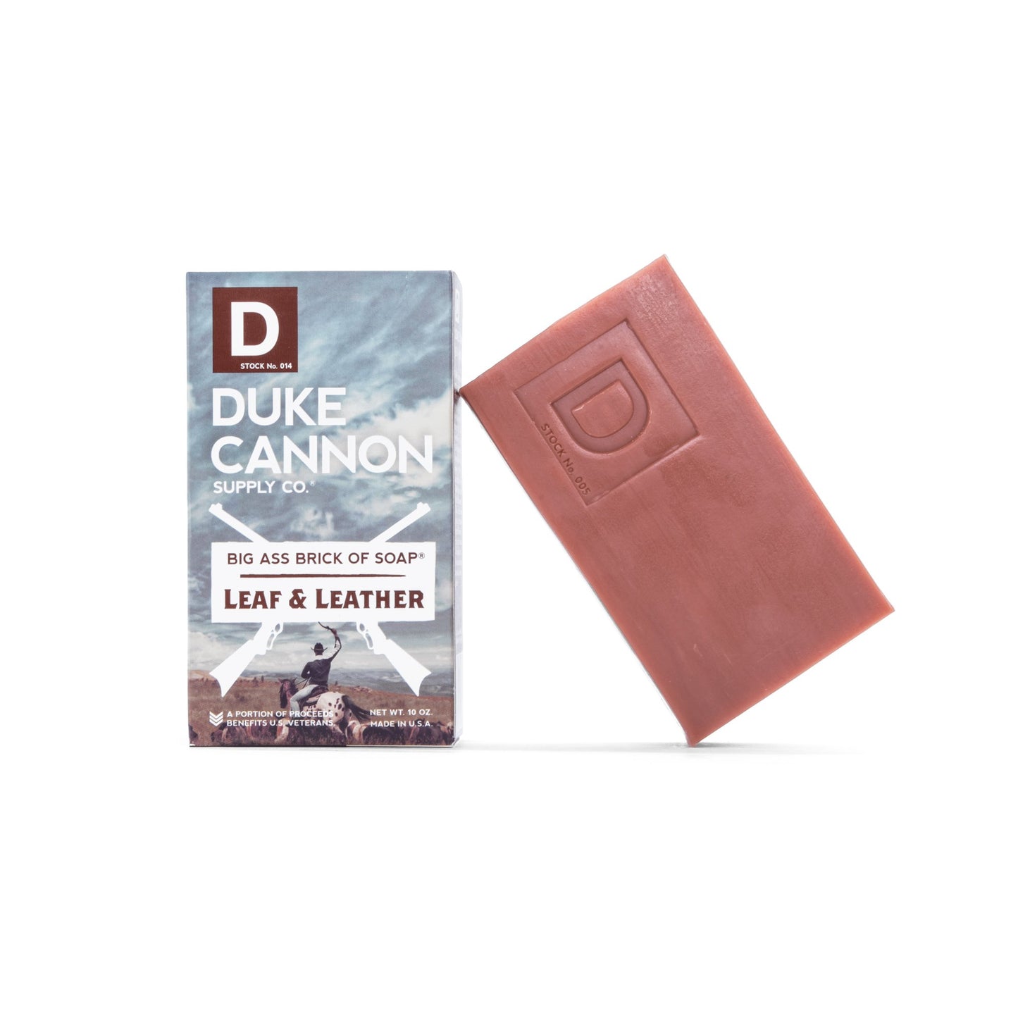 Duke Cannon Leaf and Leather Soap