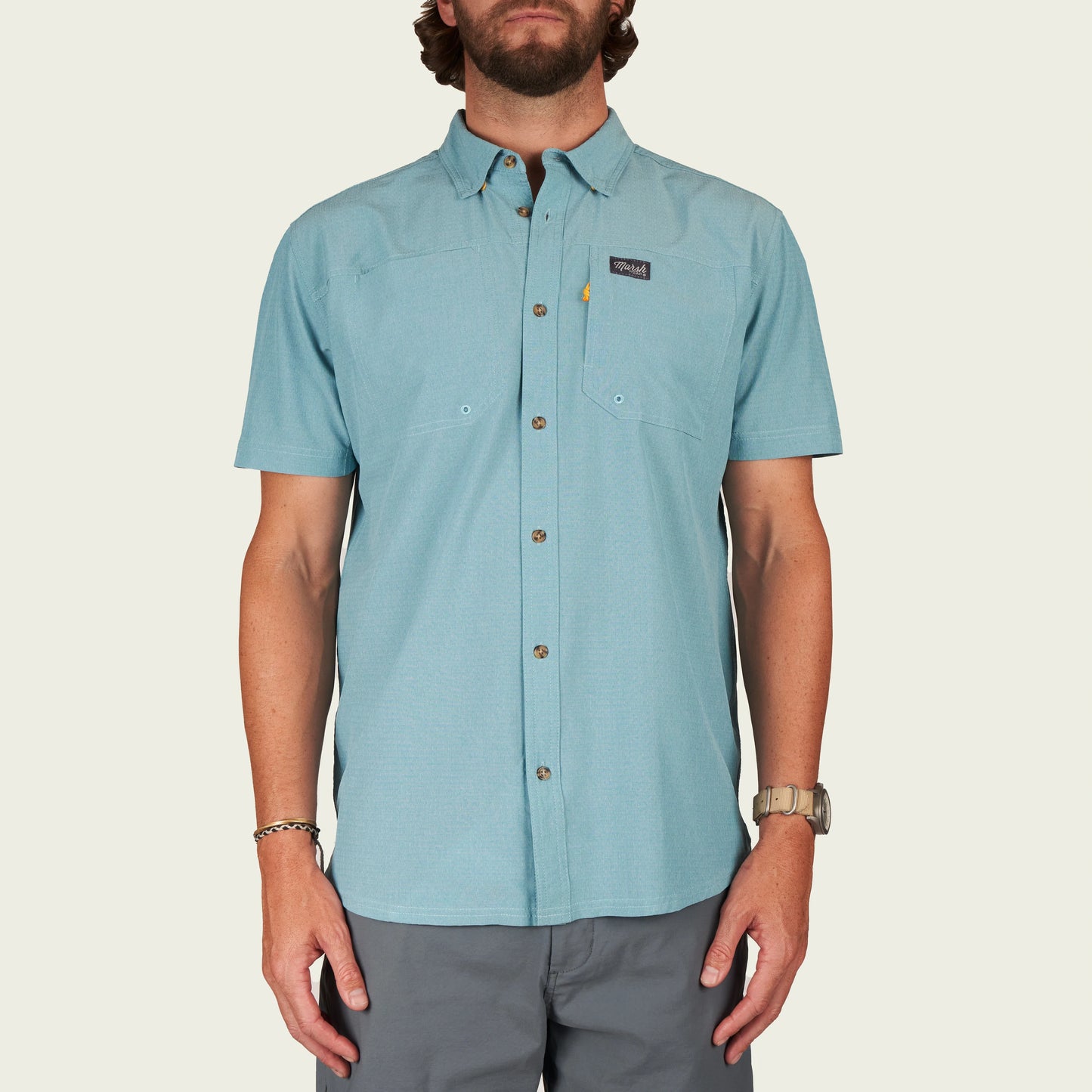 Marsh Wear Lenwood SS Button Up Shirt