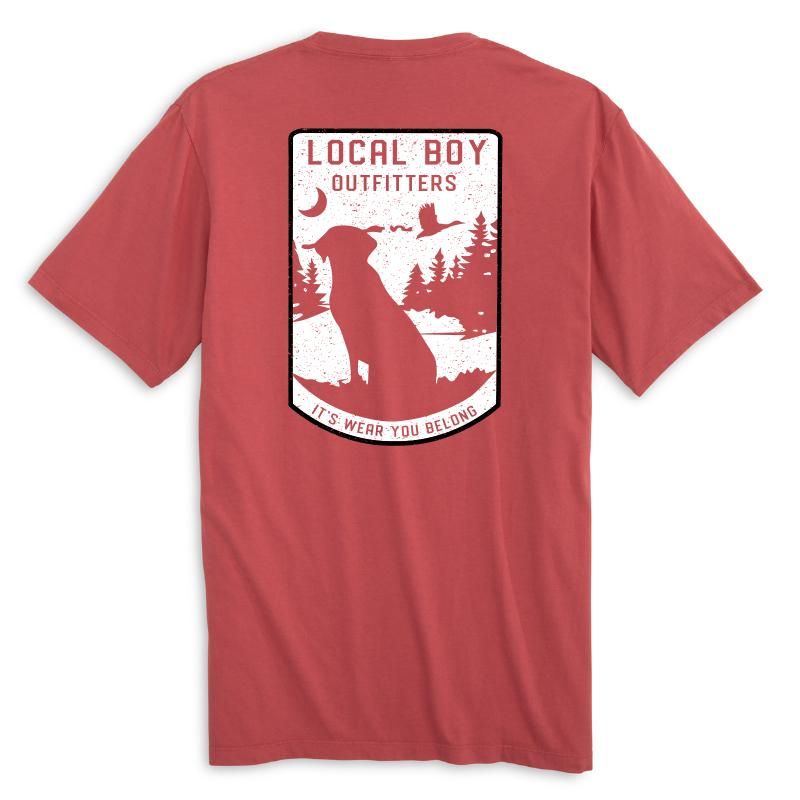Local Boy Blue Ridge Brick Short Sleeve T-Shirt
