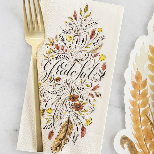 Hester and Cook Grateful Guest Napkins