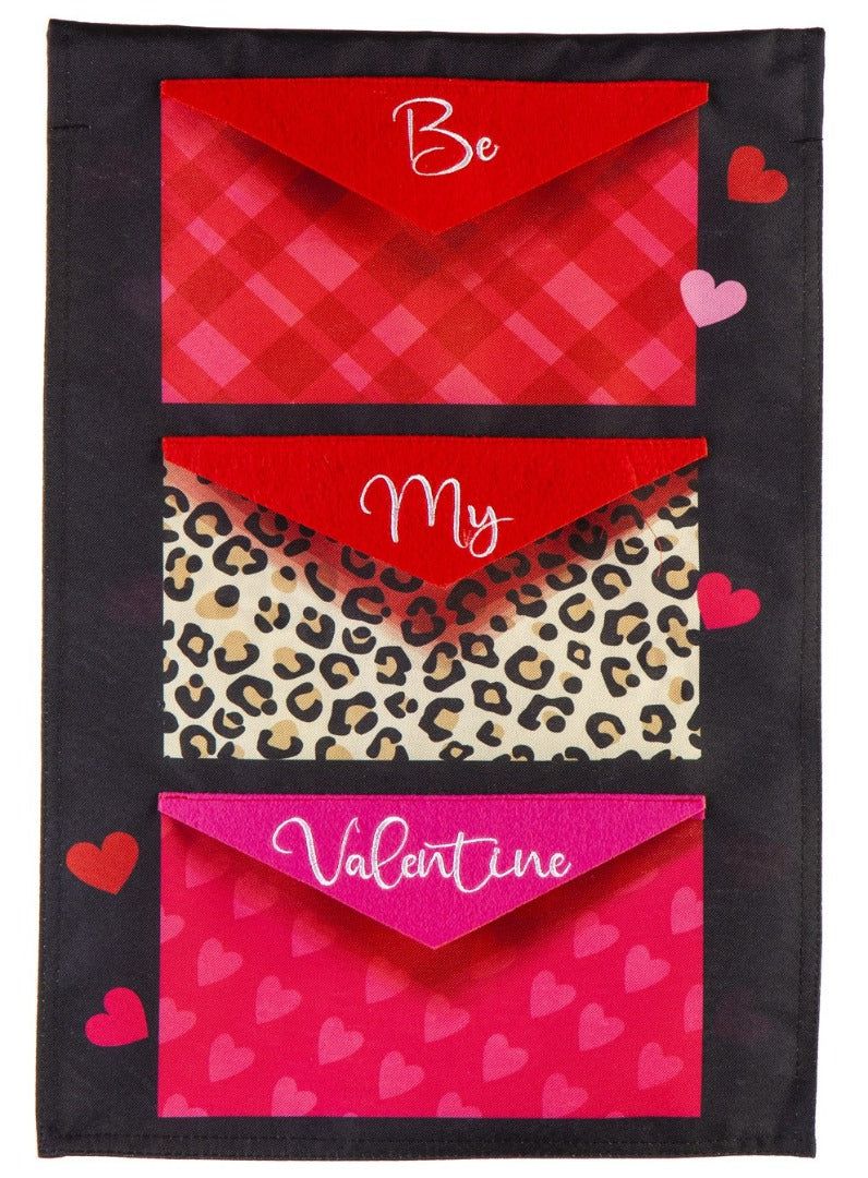 Love Notes Garden Linen Flag