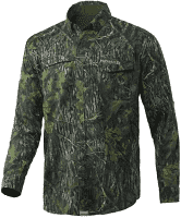 Nomad Stretch Lite Long Sleeve Camo Button Down Shadowgrass